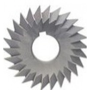 4″ Dia x .750 x 1" 45° -HSS-Double Angle Milling Cutter
